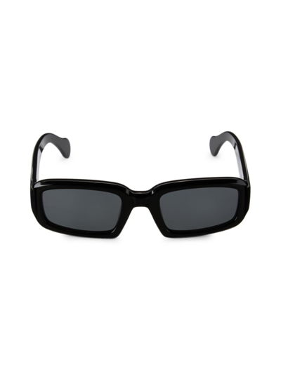 Shop Port Tanger Men's Mektoub 53mm Rectangular Sunglasses In Black