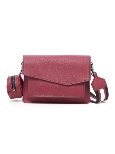 Shop Botkier Women's Cobble Hill Leather Crossbody Bag In Malbec