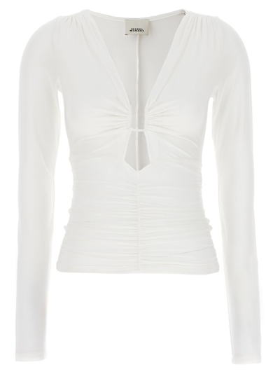 Shop Isabel Marant V In White