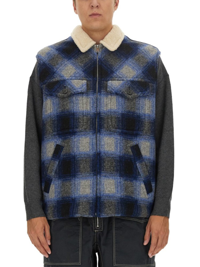 Shop Isabel Marant Plaid Checked Zip In Multi