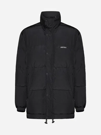 Shop Marant Dilyamo Quilted Nylon Down Jacket In Black