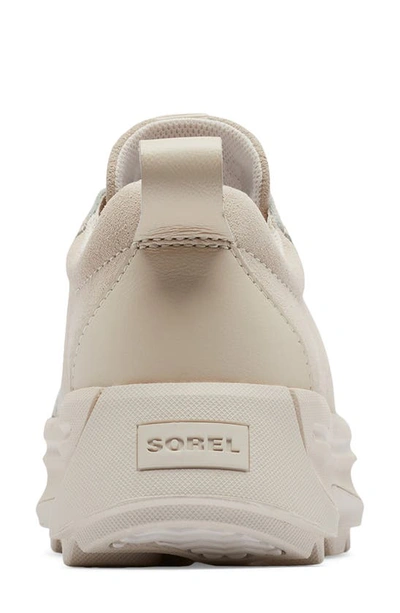 Shop Sorel Ona 503 Low Top Platform Sneaker In Sea Salt/ Chalk