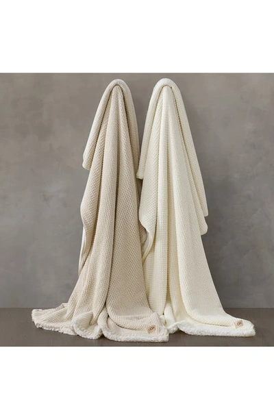 Shop Ugg Miriam Throw Blanket In Birch