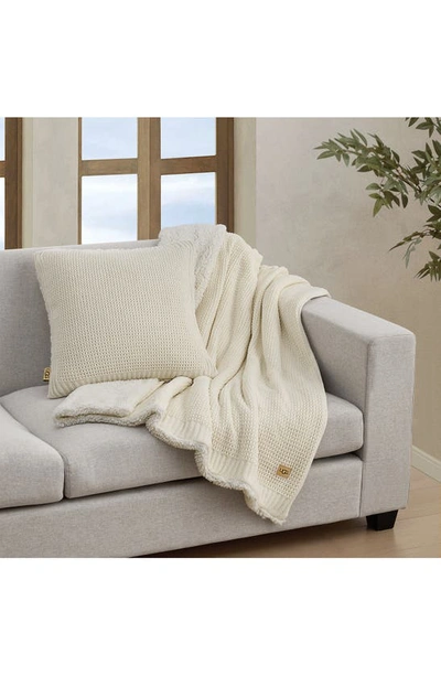 Ugg Miriam Accent Pillow In Snow