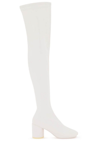 Shop Mm6 Maison Margiela Anatomic Thigh In White