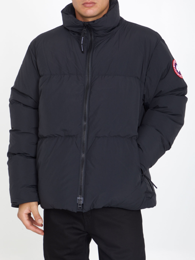 Shop Canada Goose Lawrence Puffer Jacket In Black