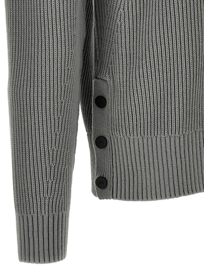 Shop A-cold-wall* 'fisherman' Sweater In Gray