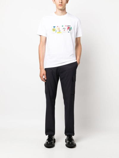 Shop Ps By Paul Smith Mens Regular Fit Tshirt Ps Tarot