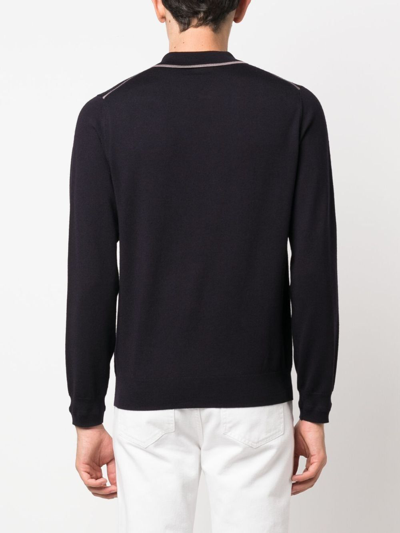 Shop Ps By Paul Smith Mens Sweater Long Sleeves Polo