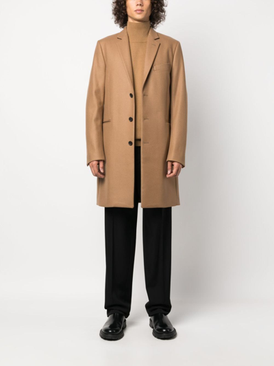 Shop Ps By Paul Smith Mens Single Breasted Overcoat