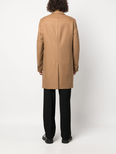 Shop Ps By Paul Smith Mens Single Breasted Overcoat