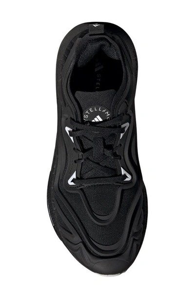 Shop Adidas By Stella Mccartney Ultraboost Speed Running Shoe In Core Black/ White/ Black