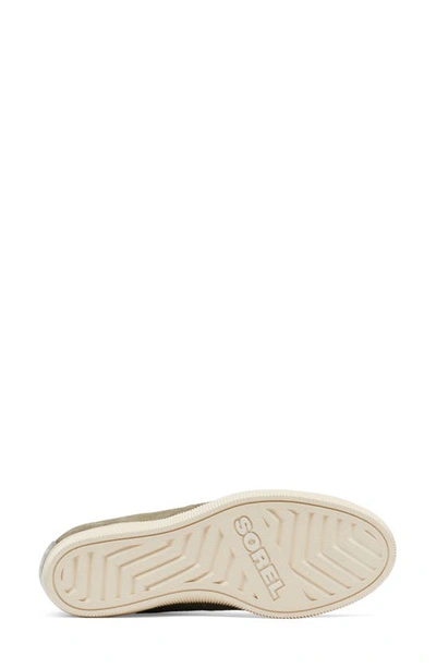 Sorel Out N About Slip-on Wedge Shoe Ii In Stone Green/ Bleached Ceramic