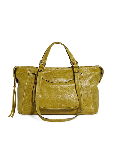 Shop Aimee Kestenberg Women's Bleecker Leather Tote Bag In Cumin Vintage