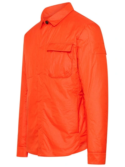 Shop Premiata Dolphin Jacket In Orange Nylon