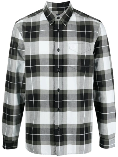 Shop Fred Perry Fp Tartan Shirt Clothing In White