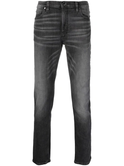 Shop Michael Kors Gray Parker Jeans Clothing In Blue