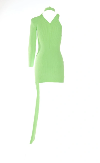 Shop David Koma Dresses In Green