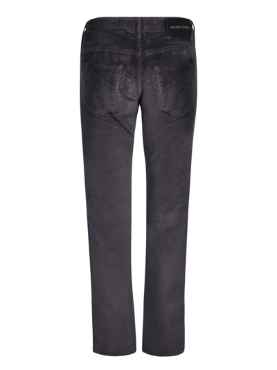 Jacob Cohen Black Cropped Leg Jeans In Black