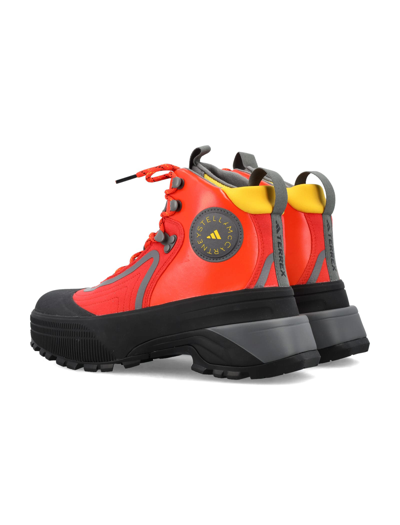 Shop Adidas By Stella Mccartney Terrex Hiking Boots In Active Red