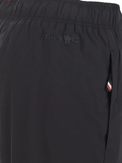 Shop Moncler Padded Track Pants In Black