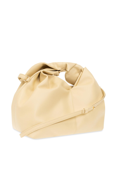 Shop Jw Anderson Twister Hobo Shoulder Bag In Yellow