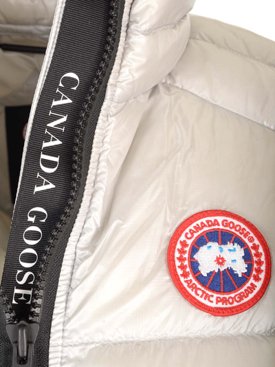 Shop Canada Goose Cypress Padded Vest In Silver