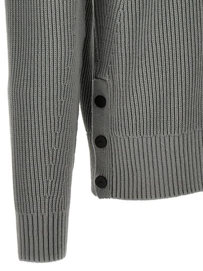 Shop A-cold-wall* Fisherman Sweater In Gray