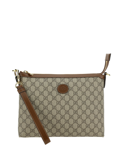 Shop Gucci Shoulder Pouch In Be.eb/bro.sug/br.