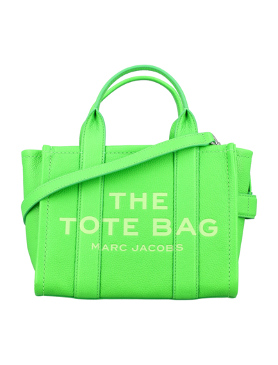 THE Textured Mini Box Bag Marc Jacobs in Apple Green