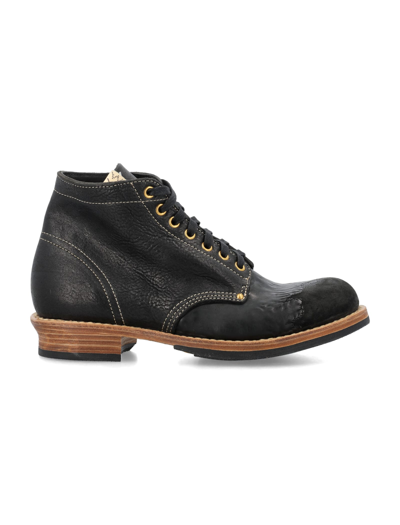 Visvim Brigadier Boots Folk In Black | ModeSens