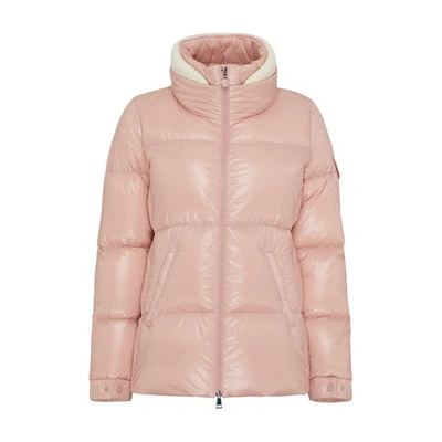 Shop Moncler Vistule Down Jacket In Soft_pink