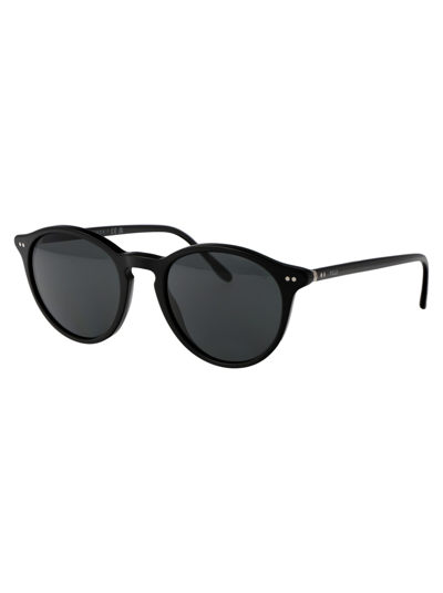Shop Polo Ralph Lauren 0ph4193 Sunglasses In 500187 Shiny Black