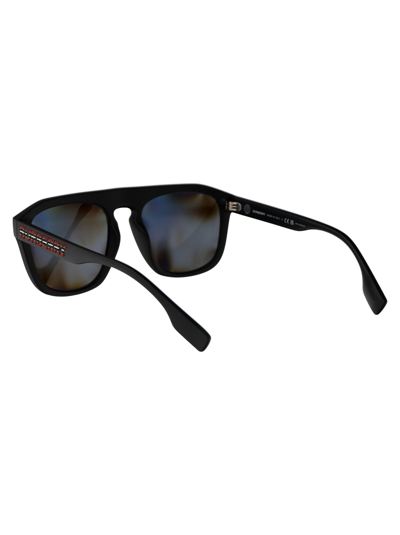 Shop Burberry Eyewear Wren Sunglasses In 346481 Matte Black