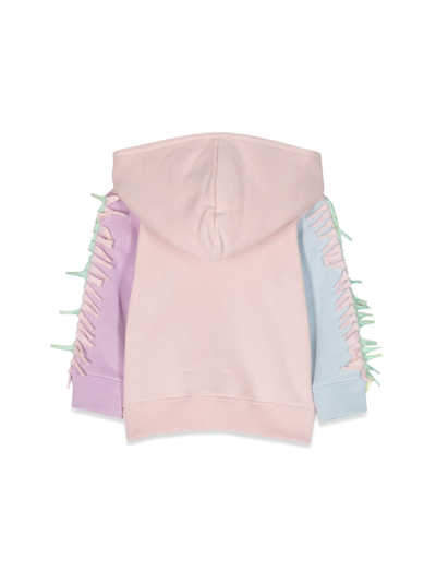Shop Stella Mccartney Unicorns Zipper Hoodie In Multicolor