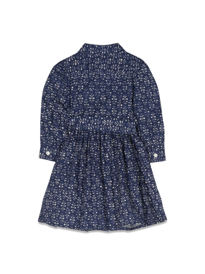 Shop Ralph Lauren Louella Dress In Blu