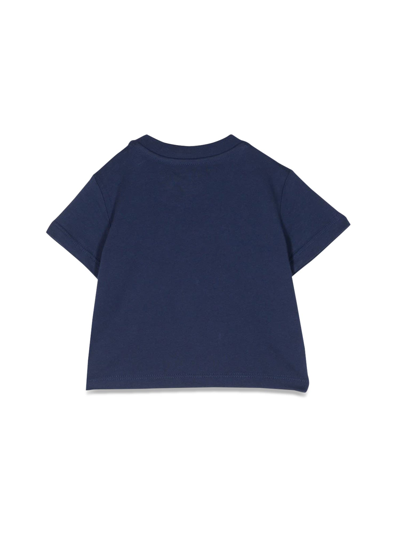 Shop Polo Ralph Lauren Mc Bear T-shirt In Blu