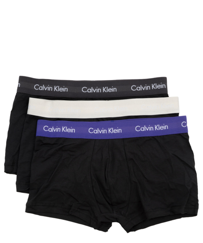 Shop Calvin Klein Low Rise Cotton Boxer In B- Ptm Gry