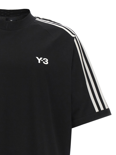Shop Y-3 3s T-shirt In White/black