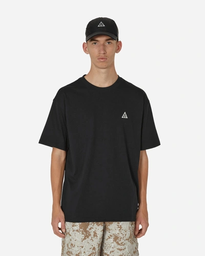 Shop Nike Acg Dri-fit Logo T-shirt In Black