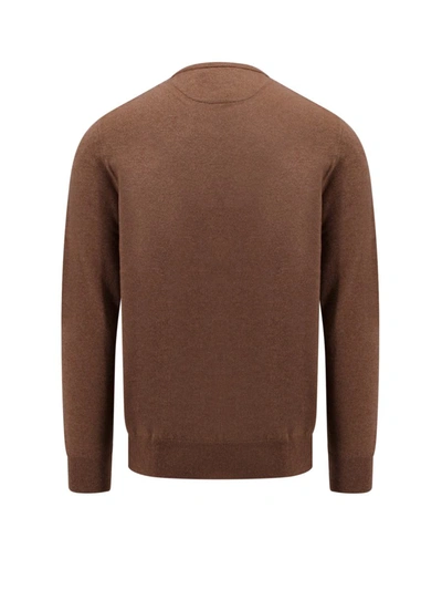 Shop Polo Ralph Lauren Sweater In Brown