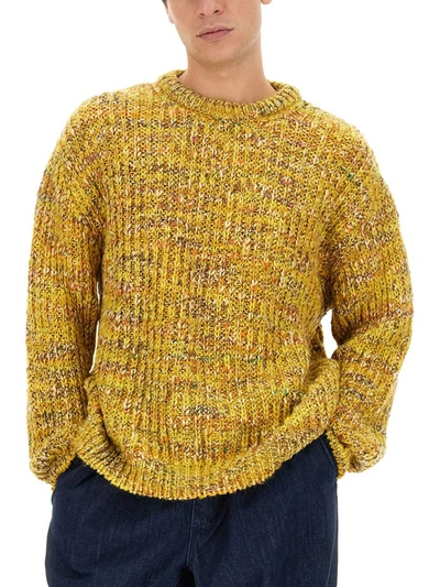 Shop Ymc You Must Create Ymc Granny Shirt In Yellow