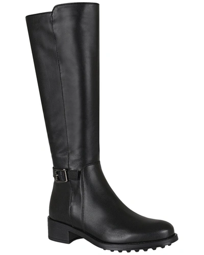 Shop La Canadienne Silvana Leather Boot In Black