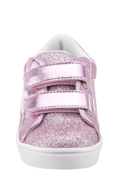 Shop Nina Wendell Metallic Sneaker In Light Pink