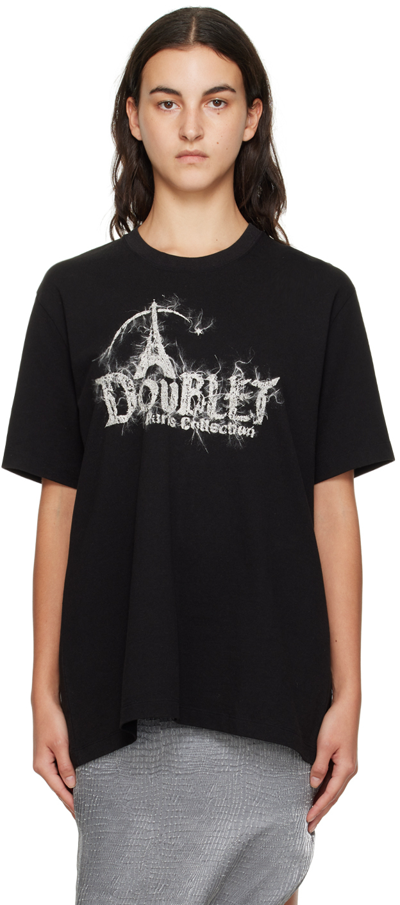 Shop Doublet Black Doubland T-shirt
