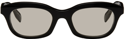Shop A Better Feeling Black Lumen Sunglasses In Black/amber