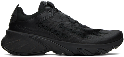 Shop Salomon Black Speedverse Prg Sneakers In Black/alloy/black
