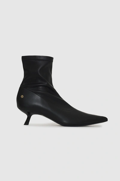 Shop Anine Bing Hilda Boots In Black