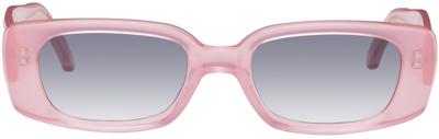 Shop Our Legacy Pink Samhain Sunglasses In Sassy Lipgloss
