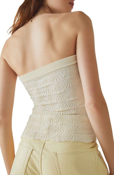 Free People Love Letter Tube Top In Ivory